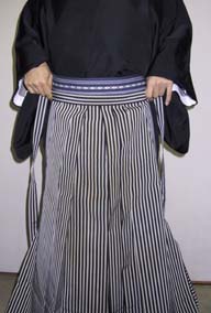 袴の履き方お写真1