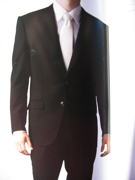 レンタル貸衣装Dolceドルチェメンズフォーマルスーツ細身タイプのナロウシングル6点セットのイメージお写真