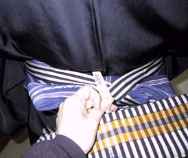 袴の履き方お写真